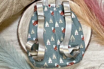 Sac à dos garçon à motifs de renard