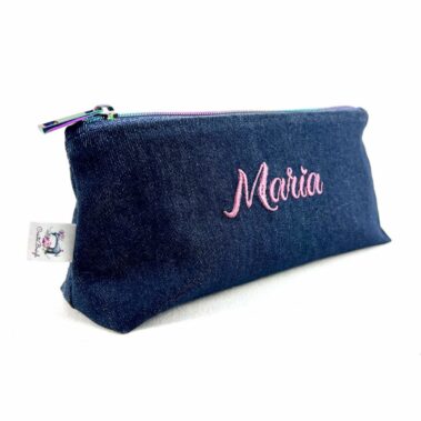Trousse brodée Maria