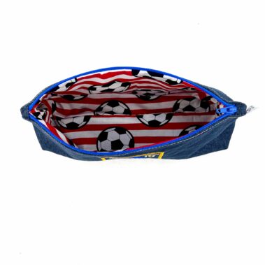 Trousse brodée Football