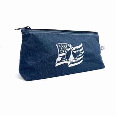 Trousse brodée Bretagne