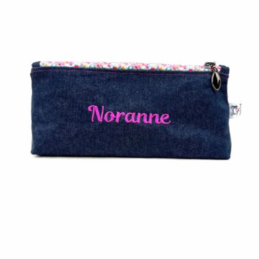 Trousse brodée Noranne