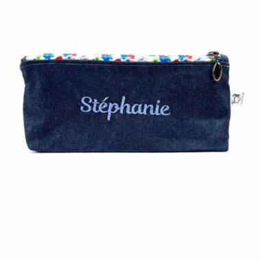 Trousse brodée Stéphanie