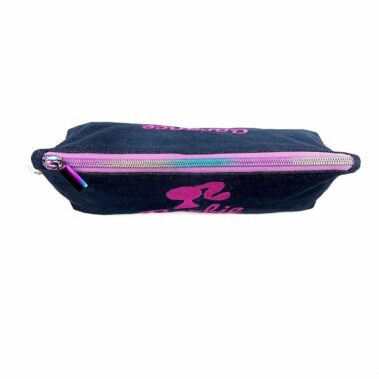 Trousse brodée Garance et Barbie