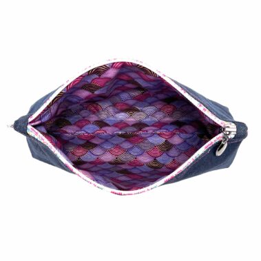 Trousse brodée Noranne