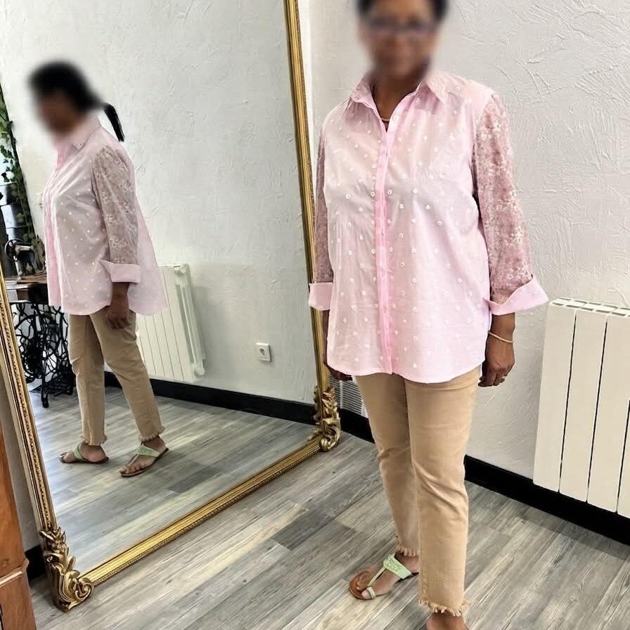 Chemise Oversize sur mesure par CréatiBreizh