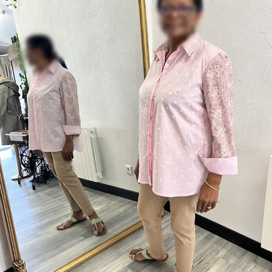 Chemise Oversize sur mesure par CréatiBreizh