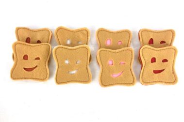 Chocos BN en feutrine