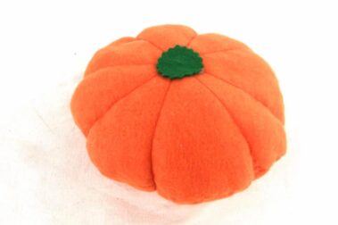 Citrouille en feutrine