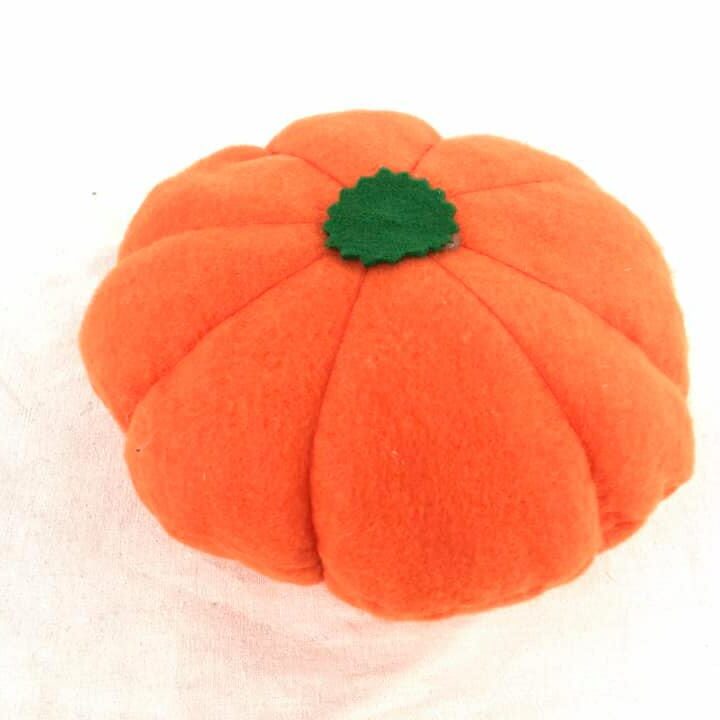 Citrouille en feutrine