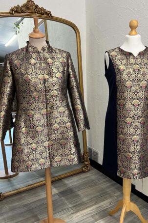 Ensemble Veste et robe sur mesure par CréatiBreizh