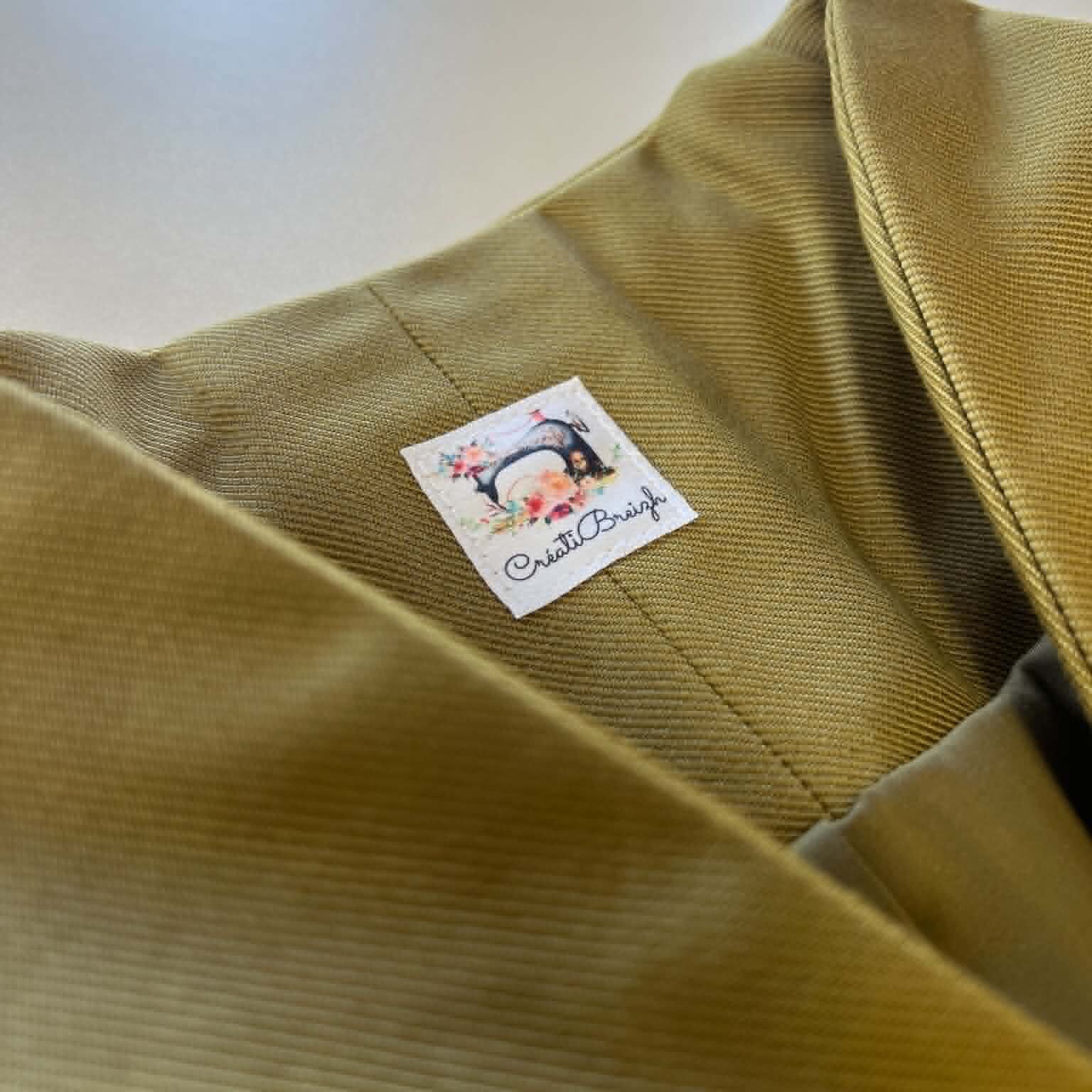 Veste sur mesure de Josiane par CréatiBreizh