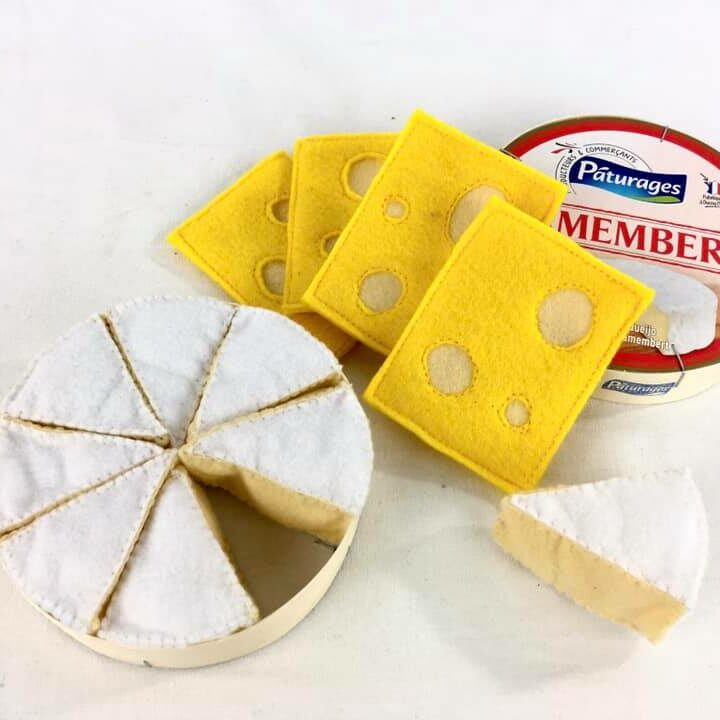 Fromages en feutrine