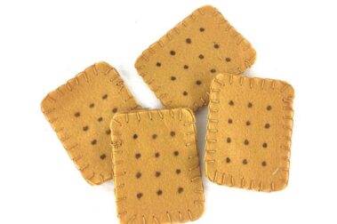 Petit beurre en feutrine