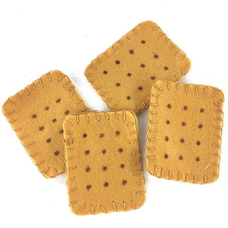 Petit beurre en feutrine