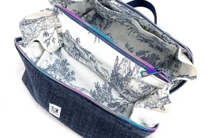 Trousse de maquillage grand format