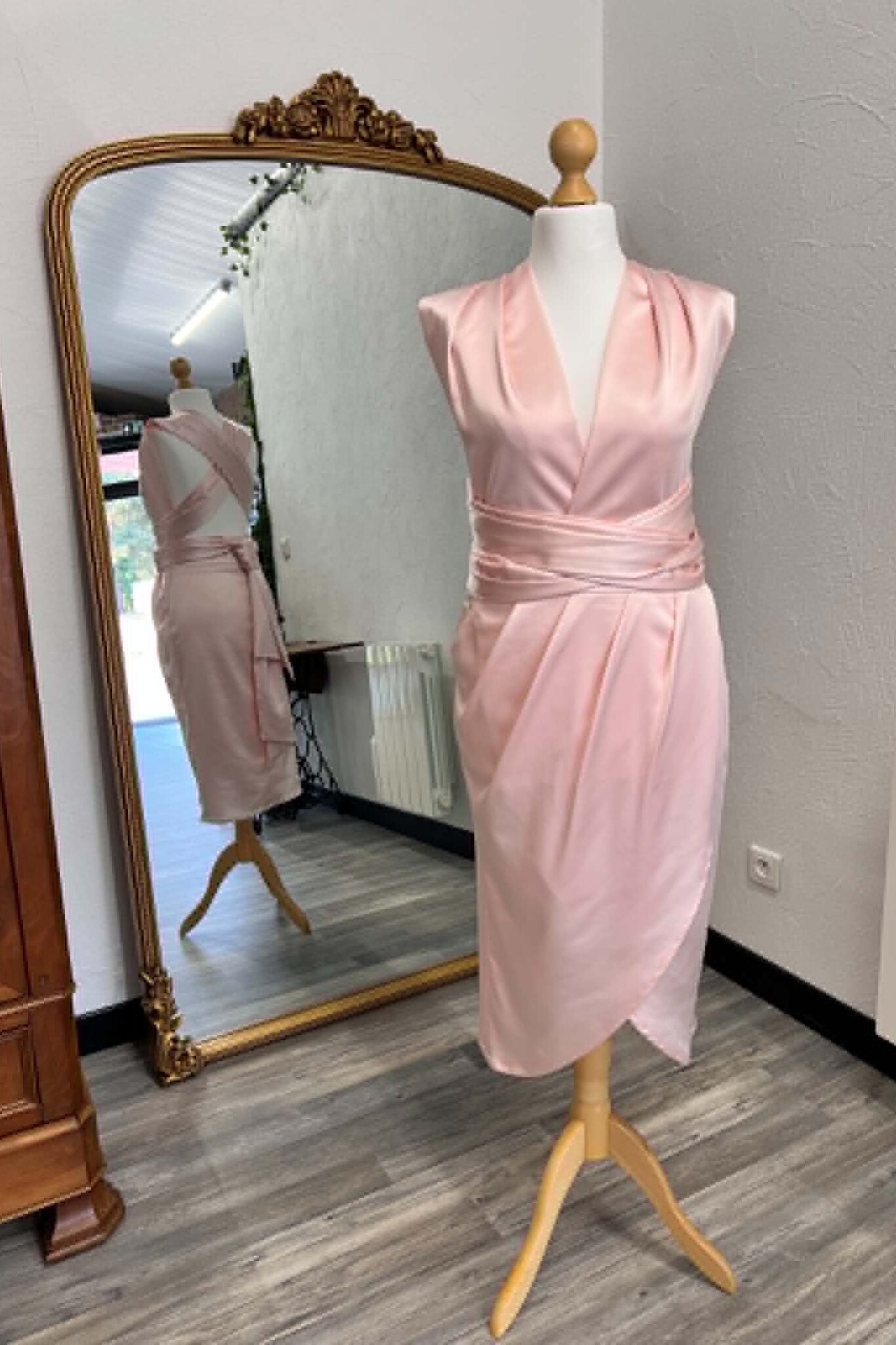 Robe de cocktail sur mesure CréatiBreizh