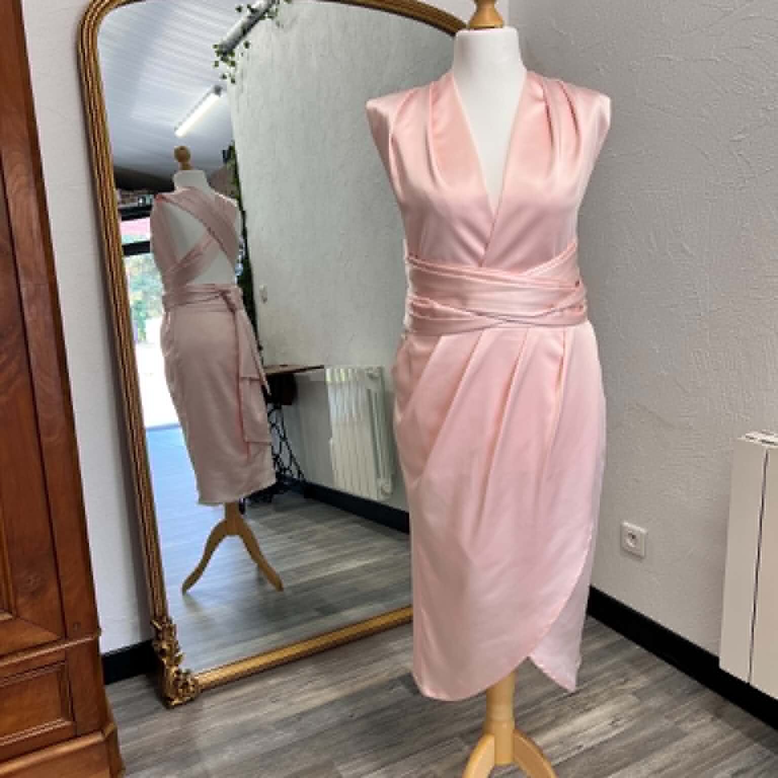 Robe de cocktail sur mesure CréatiBreizh