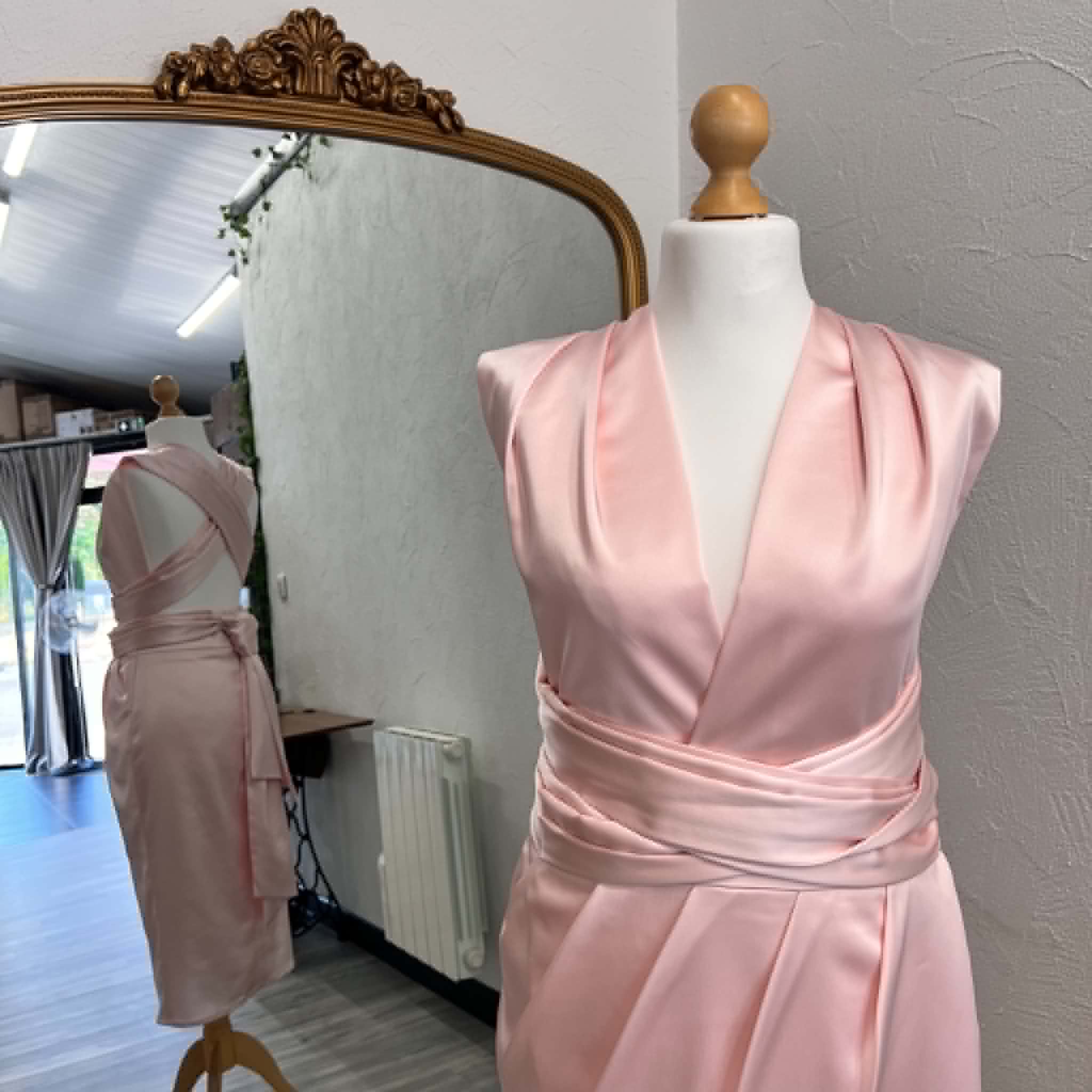 Robe de cocktail sur mesure CréatiBreizh