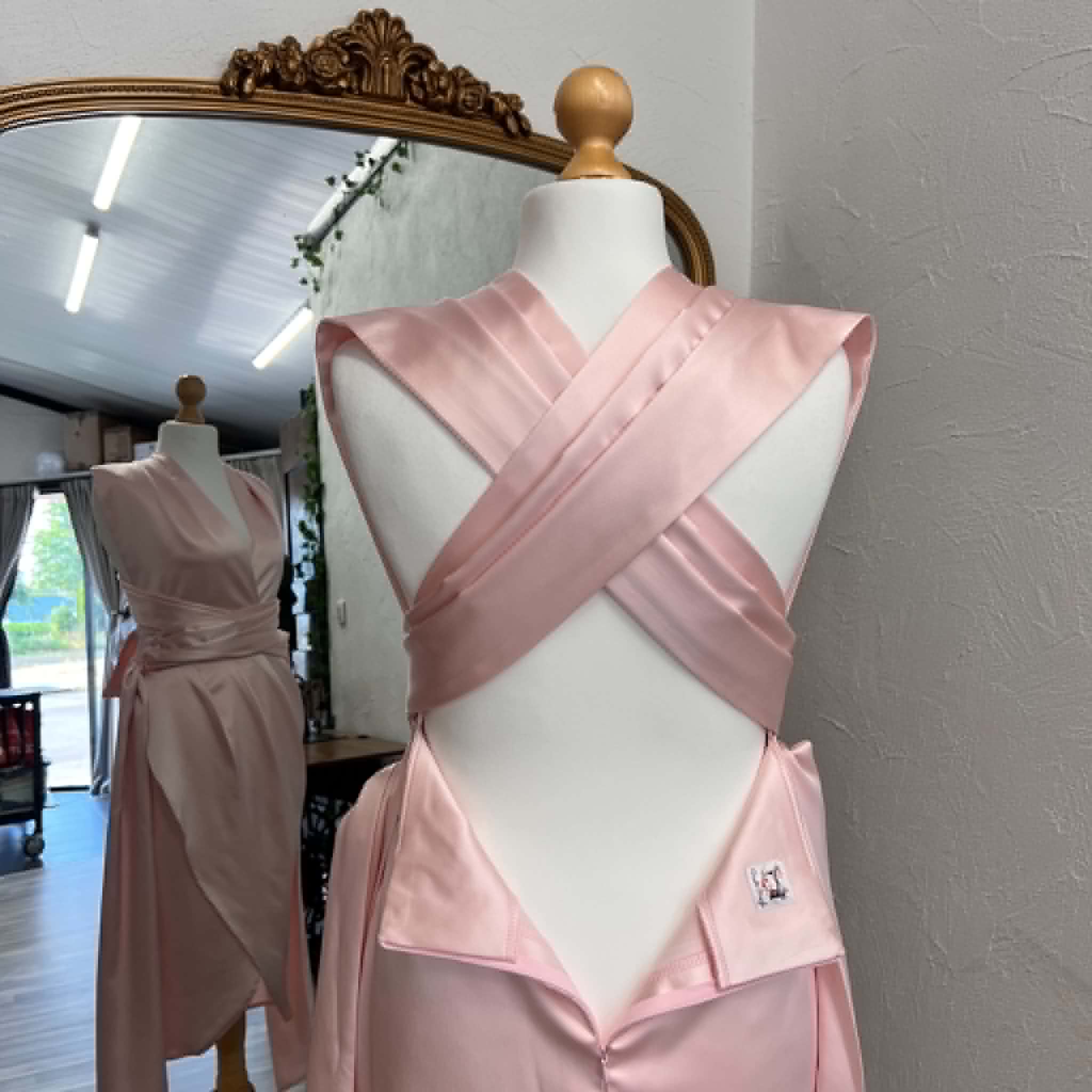 Robe de cocktail sur mesure CréatiBreizh