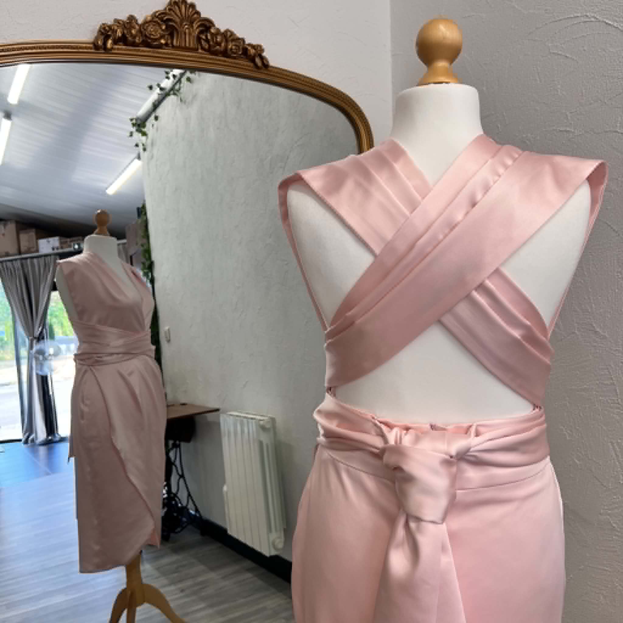 Robe de cocktail sur mesure CréatiBreizh