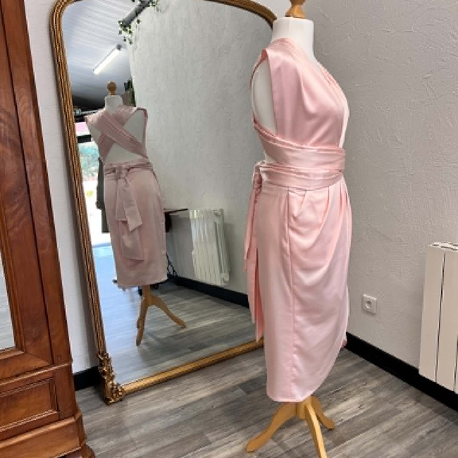 Robe de cocktail sur mesure CréatiBreizh