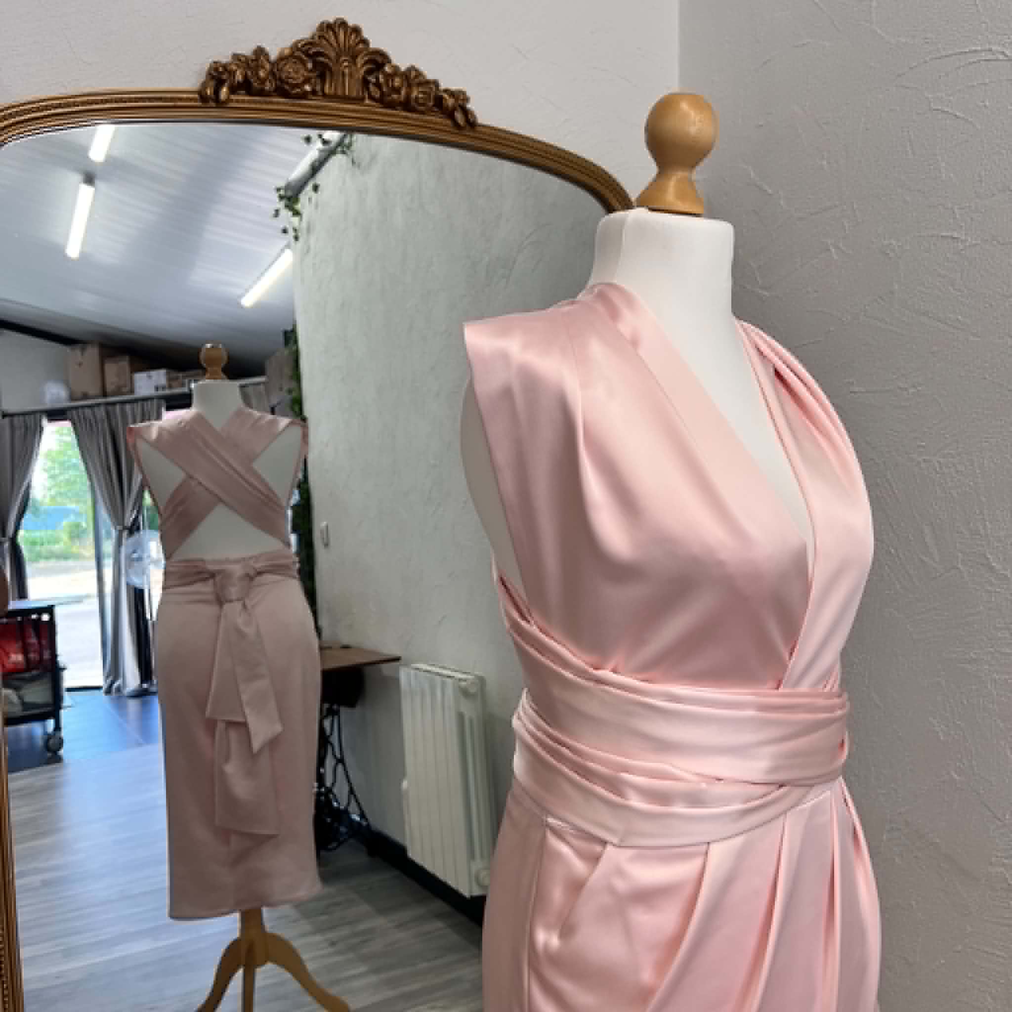 Robe de cocktail sur mesure CréatiBreizh