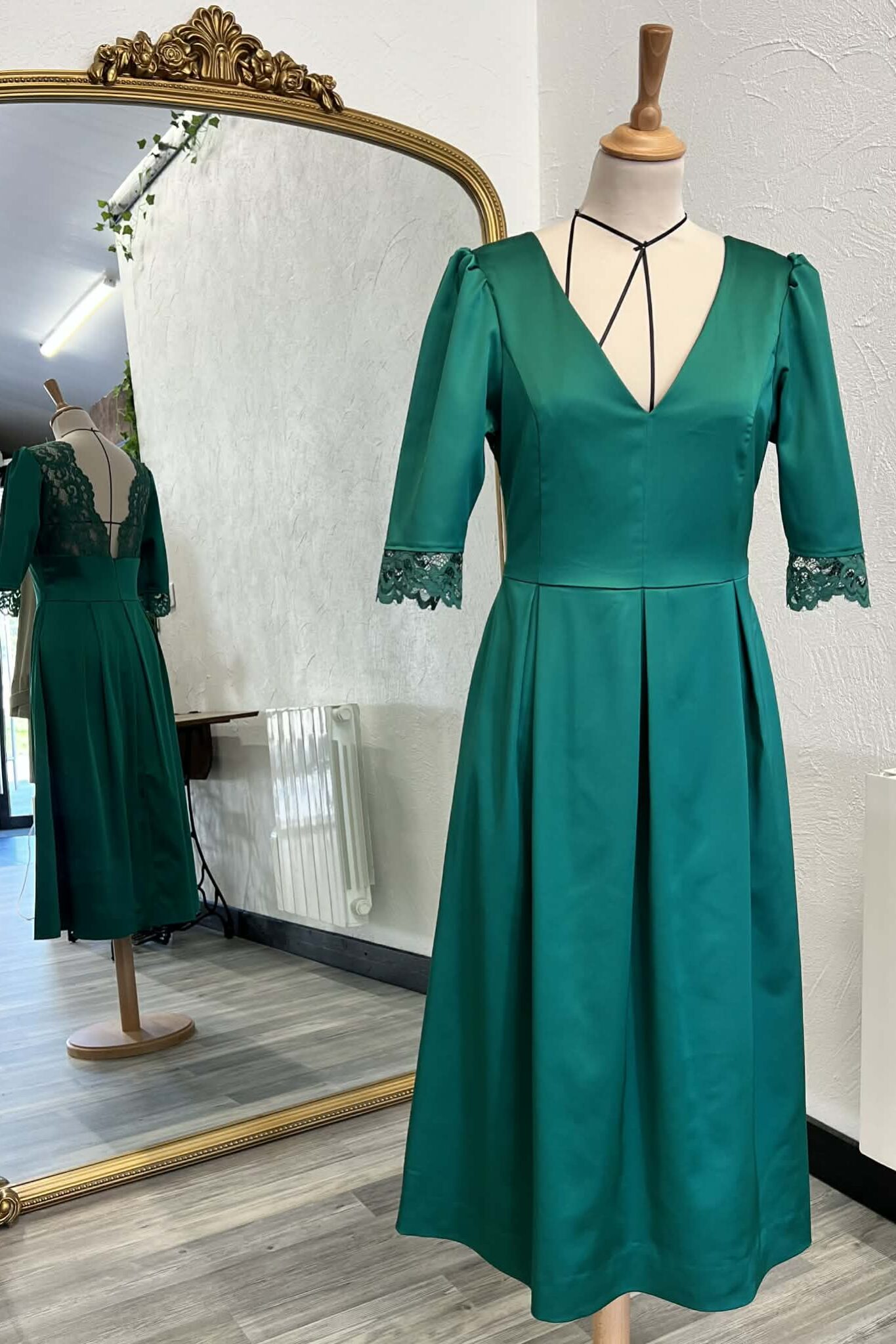 Robe de mariée sur mesure d'Anne par CréatiBreizh