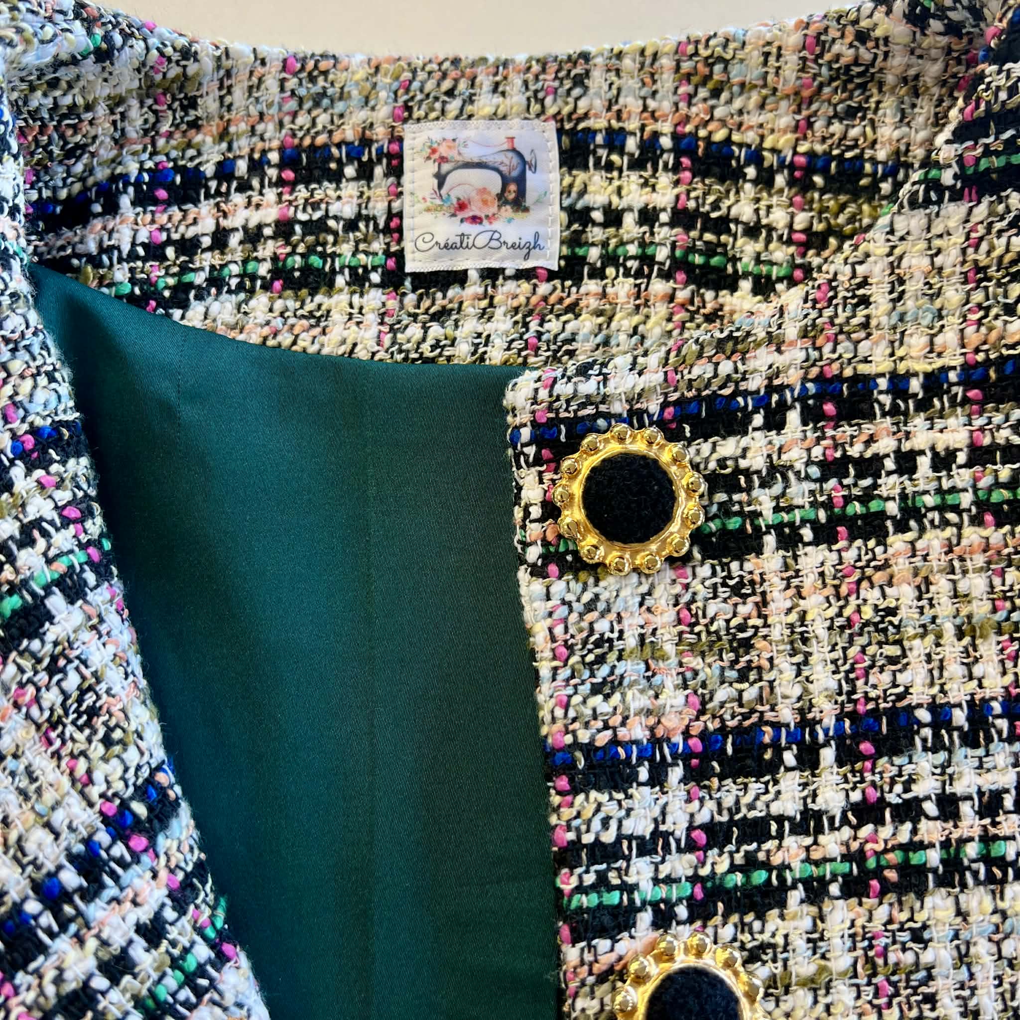 Veste Inspiration Chanel par Créatibreizh