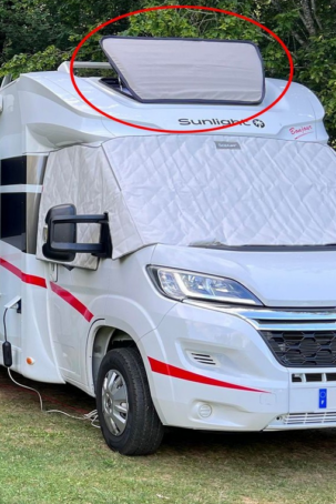 Volets occultants thermiques pour camping-car