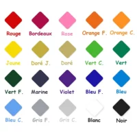 Bavoir bébé jaune à motifs géométriques - Floqué – Image 2